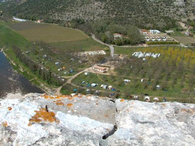 2006-04-23 Paddeln Osterurlaub an der Ard�che 210