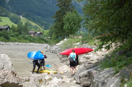 2006-07-07 Paddeln Sommerurlaub �sterreich Slowenien B 056
