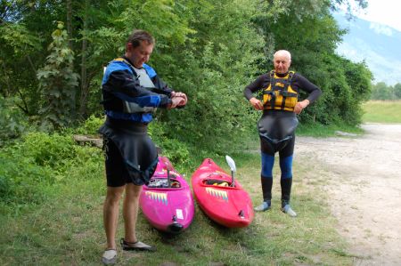 2006-07-07 Paddeln Sommerurlaub �sterreich Slowenien C 030