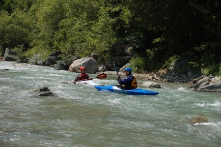 2006-07-07 Paddeln Sommerurlaub �sterreich Slowenien G 059