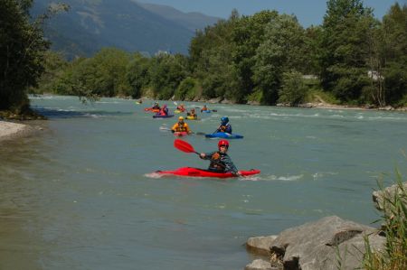 2006-07-07 Paddeln Sommerurlaub �sterreich Slowenien H 128