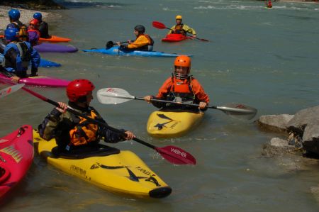 2006-07-07 Paddeln Sommerurlaub �sterreich Slowenien H 133