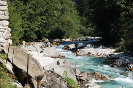 2006-07-07 Paddeln Sommerurlaub �sterreich Slowenien M 102