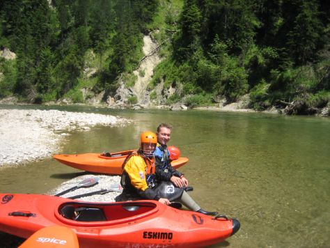 2008-06-30 Paddeln Sommerurlaub Bayern �sterreich (Wolfgang) 036