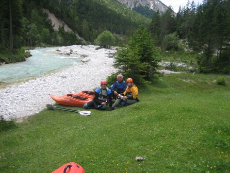 2008-06-30 Paddeln Sommerurlaub Bayern �sterreich (Wolfgang) 047